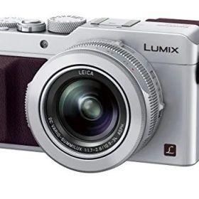 【中古】「非常に良い（無料延長保証）」パナソニック コンパクトデジタルカメラ ルミックス LX100 4/3型センサー搭載 4K動画対応 シルバー DMC-LX100-S