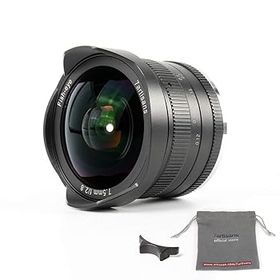 【中古】【39shop】7職人7.5★MM f2 . 8 APS - Cサイズ広角魚眼レンズ固定レンズ Aspherical with all-metal機体for Fuji FXマウントカメラLike x-a1 x-a2 x-a2 x-a(非常に良い)