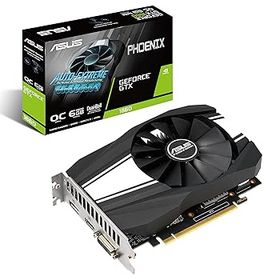 【中古】(非常に良い)ASUSグラフィックカードPH-GTX1660-O6G（OC版、Nvidia GeForce GTX 1660、6GBメモリGDDR6）