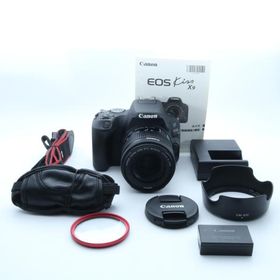 【シャッター回数：7600】Canon EOS Kiss X9 EF-S18-55 IS STM レンズキット ブラック 〔キャノン EF マウント〕