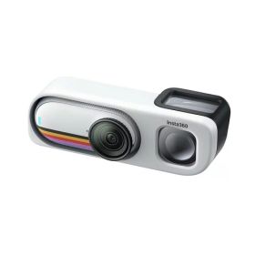 【納期約4週間】Insta360 CINSAATA-GO3SRETRO128G-CW insta360 GO3Sレトロ クラシックな写真と超広角の4K高精細動画が撮れる 128GB キャンパスホワイト