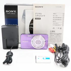 ■良品■ SONY Cyber-Shot DSC-W570 V バイオレット コンパクトデジタルカメラ ソニー