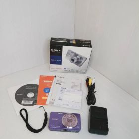 箱・付属品有SONY サイバーショット DSC-W570 バイオレット 動作品