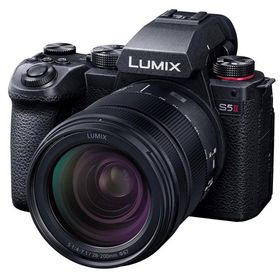 【新品】パナソニック ミラーレス一眼 LUMIX S5II 高倍率ズームレンズキット 28-200mm フルサイズ ブラック DC-S5M2H