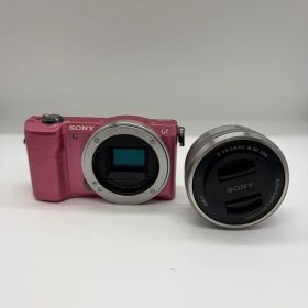 SONY α5000 パワーズームレンズキット ピンク