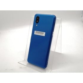 【中古】SHARP SoftBank 【SIMフリー】 シンプルスマホ6 インディゴブルー 4GB 64GB A201SH【大須2】保証期間１ヶ月【ランクB】
