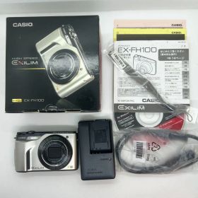 【動作確認済】CASIO EXILIM EX-FH100 付属品多数 液晶表示難あり