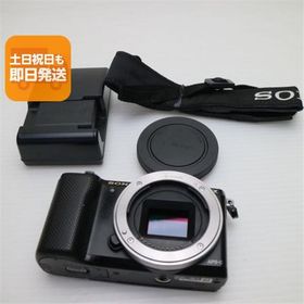 良品中古 α5000 ILCE-5000 ボディ ブラック 即日発送 ミラーレス一眼 SONY 本体 あすつく 土日祝発送OK