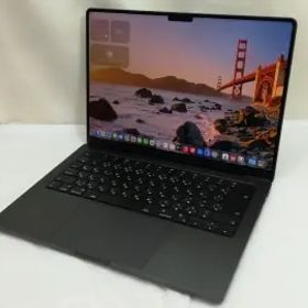【中古】Apple MacBook Pro 14インチ M4(CPU:10C/GPU:10C) 16GB/512GB スペースブラック MW2U3J/A(14インチ,M4,2024)【川崎】保証期間１