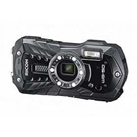 【中古-非常に良い】RICOH 防水デジタルカメラ RICOH WG-50 ブラック 防水14m耐ショック1.6m耐寒-10度 RICOH WG-50 BK 04571