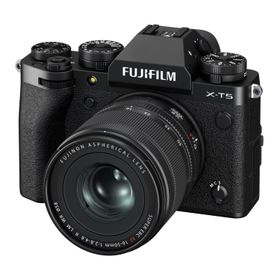 【中古】FUJIFILM X-T5 ミラーレス一眼カメラ XF16-50mmF2.8-4.8 R LM WRレンズキット - ブラック