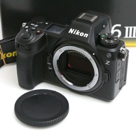 【中古】【極美品】ニコン Z6III ボディ CA01-B7463-2K2 ニコン ミラーレス一眼 フルサイズ Zマウント 高画質 手ブレ補正 高速AF 高速連写 4K動画 デジタルカメラ