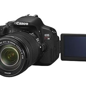 【中古】【39shop】Canon★デジタル一眼レフカメラ EOS Kiss X6i レンズキット EF-S18-135mm F3.5-5.6 IS STM KISSX6i-18135ISSTMLK(非常に良い)