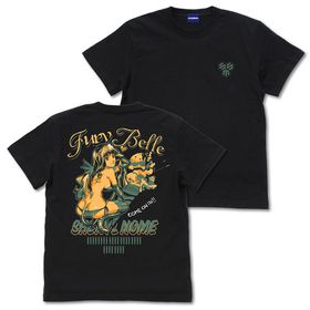マクロスFrontier ノーズアートシェリル Tシャツ/BLACK-M