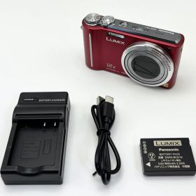 パナソニック Panasonic コンパクトデジタルカメラ デジカメ LUMIX TZ DMC-TZ7-R [レッド] Made In Japan【中古】【可】【20333805722】