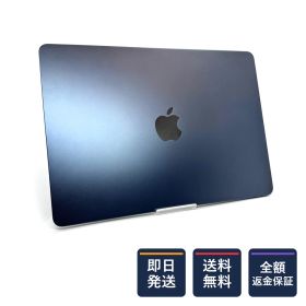 Apple MacBook Air 13.6インチ 2024 Apple M3 8GB 256GB ミッドナイト 100% 美品 動作確認済【全額返金保証】【最速発送】