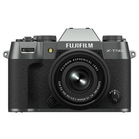 【予約商品】[新品]FUJIFILM フジフイルム X-T50 JP XC15-45mmレンズキット チャコールシルバー（日本語・英語のみ対応）【2026年10月30日発売予定】