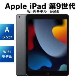 極美品 電池99% Apple iPad 第9世代 64GB WiFiモデル スペースグレイ【充電セット付き】