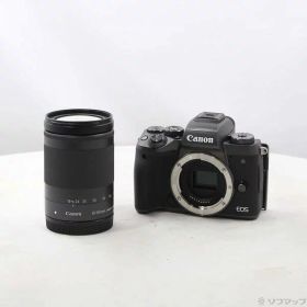 【中古】Canon(キヤノン) EOS M5 EF-M 18-150 IS STM レンズキット ブラック (2420万画素／SDXC) 【258-ud】
