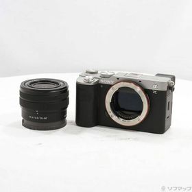 【中古】SONY(ソニー) α7C ズームレンズキット シルバー ILCE-7CL S 【295-ud】