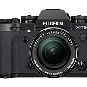 【中古】 FUJIFILM 富士フイルム ミラーレス一眼カメラ X-T3レンズキット ブラック X-T3LK-B