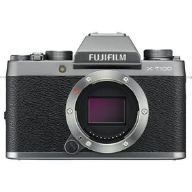 【中古】 フジフィルム 富士フイルム FUJIFILM ミラーレス一眼 X-T100ダークシルバー X-T100-DS 当店保証30日間 人気 ミラーレス一眼 ミラーレス デジタルカメラ 中古