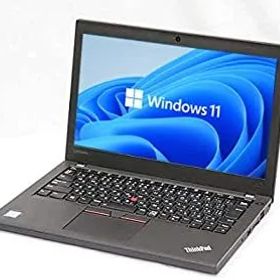 【中古】Ｗebカメラ内蔵【最新Win 11搭載】LENOVO ThinkPad X270 第7世代Core i5 2.3GHz／８GBメモリ／SSD256GB／12インチ／WiFi／Bluetooth/Office/中古