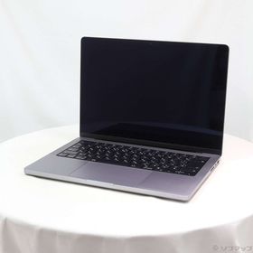 (中古)MacBook Pro 14.2-inch Late-2021 MKGP3J/A M1 Pro 8コアCPU_14コアGPU 16GB SSD512GB スペースグレイ (26.3 Tahoe)(258-ud)
