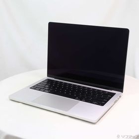 (中古)Apple MacBook Pro 14.2-inch Late-2021 MKGR3J/A Apple M1 Pro 8コアCPU_14コアGPU 16GB SSD512GB シルバー (26.3 Tahoe)(377-ud)