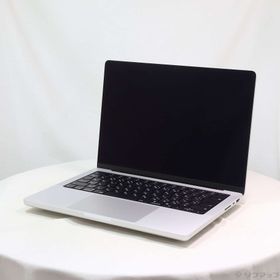 (中古)Apple MacBook Pro 14.2-inch Late-2021 MKGR3J/A Apple M1 Pro 8コアCPU_14コアGPU 16GB SSD512GB シルバー (26.3 Tahoe)(258-ud)