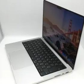 【中古】Apple MacBook Pro 14インチ M1 Pro(CPU:8C/GPU:14C) 16GB/512GB シルバー MKGR3J/A (14インチ, 2021)【京都】保証期間１ヶ月【