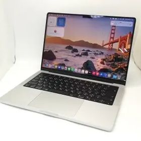 【中古】Apple MacBook Pro 14インチ CTO (2021) M1 Pro(CPU:10C/GPU:16C)/32G/1T/シルバー【秋葉4号】保証期間１ヶ月【ランクB】