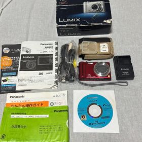 Panasonic LUMIX DMC-TZ7 レッド コンデジ 動作品