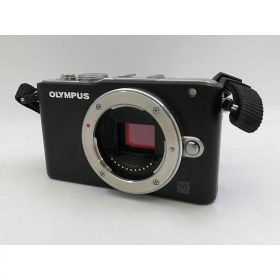 【中古】OLYMPUS PEN Lite E-PL3 ボディ ブラック【秋葉5号】保証期間1ヶ月【ランクC】