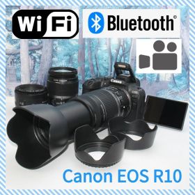 ✨高性能ミラーレス機✨Canon EOS R10 トリプルレンズ✨