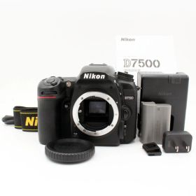 試し撮りのみ！わずかシャッター数8枚【新品級】Nikon D7500 ボディ#1007