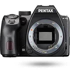 【中古】 PENTAX K-70 ボディ ブラック APS-Cデジタル一眼レフカメラ 【視野率100%光学ファインダー】【超高感度・高解像 2424万画素】