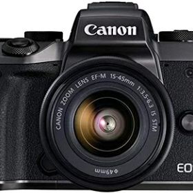 【中古】 Canon ミラーレス一眼カメラ EOS M5 レンズキット EF-M15-45mm F3.5-6.3 IS STM 付属 EOSM5-1545ISSTMLK