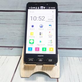 softbank SHARP シンプルスマホ3 509SH ブラック 本体 白ロム B786429