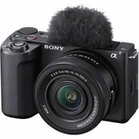 【新品】 SONY VLOGCAM ミラーレス一眼カメラ ブラック ZV-E10M2K パワーズームレンズキット
