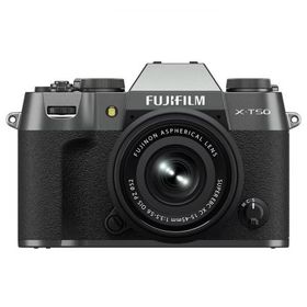 10年間保証付き 富士フイルム X-T50 XC15-45 レンズキット チャコールシルバー X-T50LK-1545-CS JP（2026年10月30日発売）キャンペーン対象 10月30日〜