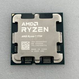 中古 AMD Ryzen 7 7700 (AM5/3.8GHz/40M/C8/T16/65W) 1460024624 状態： B:良品