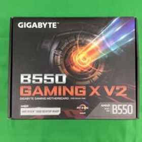 中古 GIGABYTE B550 GAMING X V2(B550 AM4 ATX DDR4) 3170007636 状態： C:並品