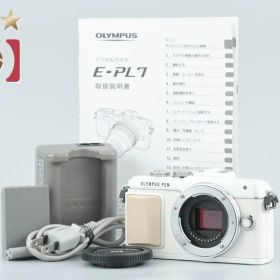 【中古】OLYMPUS オリンパス PEN Lite E-PL7 ホワイト ミラーレス一眼カメラ