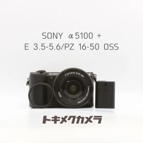 完動品【シャッター回数885回】SONY α5100 + E 3.5-5.6/PZ 16-50 OSS デジタルカメラ 動作確認済み