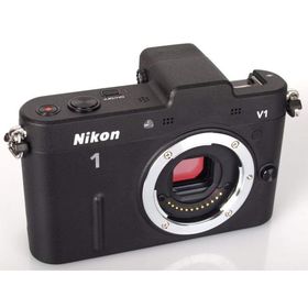 Nikon ミラーレス一眼カメラ Nikon 1 (ニコンワン) V1 (ブイワン) ボディ ブラック N1 V1 BK