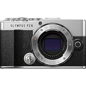 【中古】【39shop】OM★SYSTEMオリンパス OLYMPUS PEN E-P7 ボディー シルバー（非常に良い）