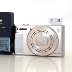 【キヤノン】Canon PowerShot SX620 HS ホワイト コンパクトデジタルカメラ [Near Mint] #AA215