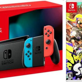 【無料ラッピング対応】Nintendo Switch Joy-Con(L)/(R) ネオン+ スプラトゥーン3 Switch（ソフト）任天堂スイッチ 本体クリスマスクリスマスラッピングお誕生日