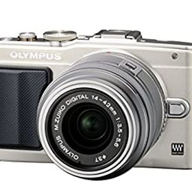 【中古】OLYMPUS ミラーレス一眼 PEN Lite E-PL6 レンズキット シルバー E-PL6 LKIT SLV